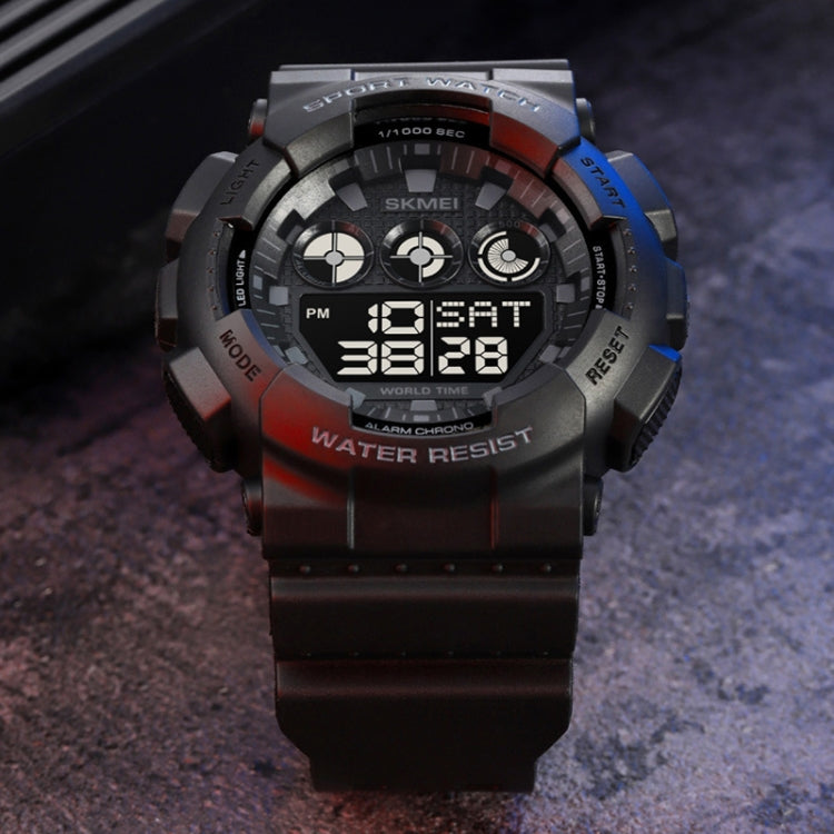 skmei-1857-stainless-steel-buckle-pu-strap-waterproof-electronic-watchred