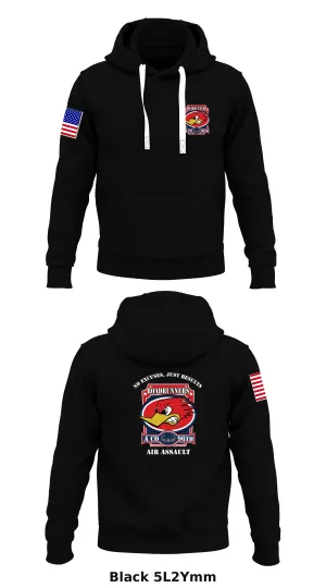 A CO, 96TH ASB, 11 CAB  Store 1  Core Men's Hooded Performance Sweatshirt - 5L2Ymm
