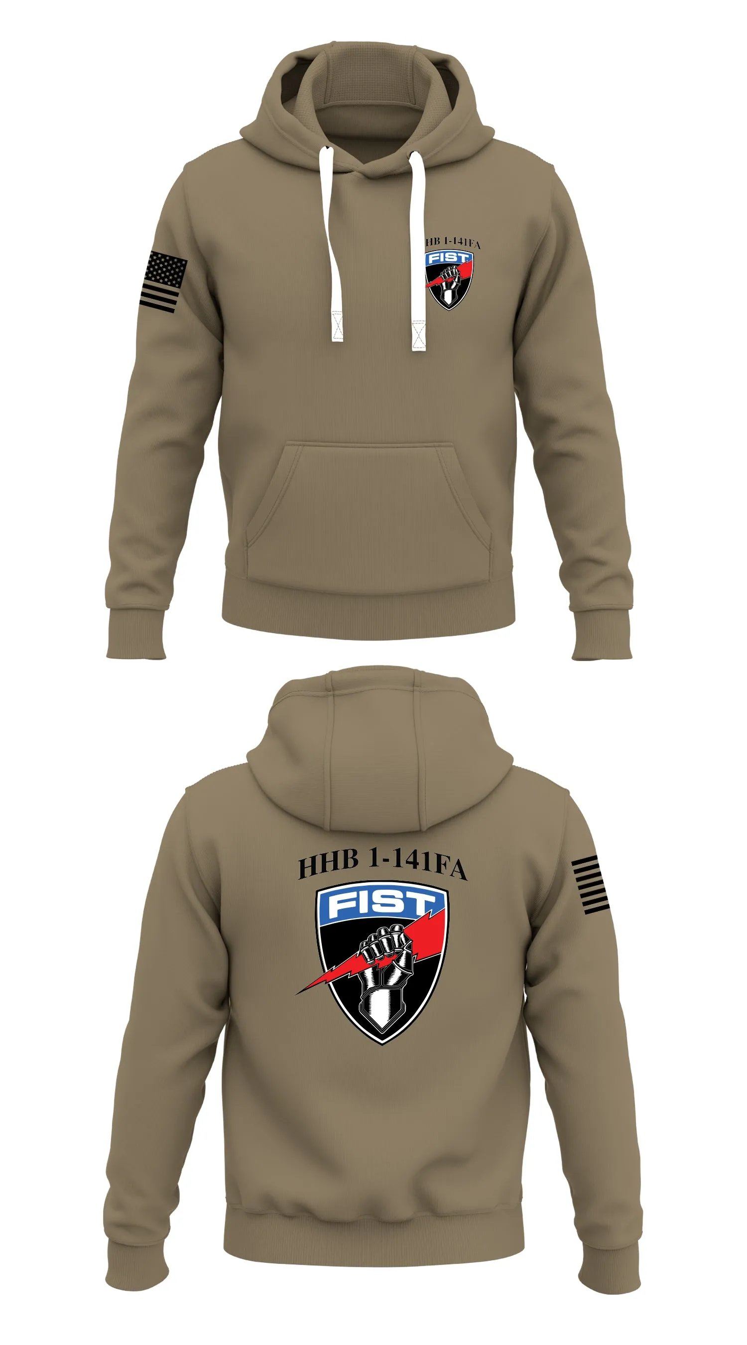 HHB 1-141FA Store 1  Core Men's Hooded Performance Sweatshirt - 90458378631